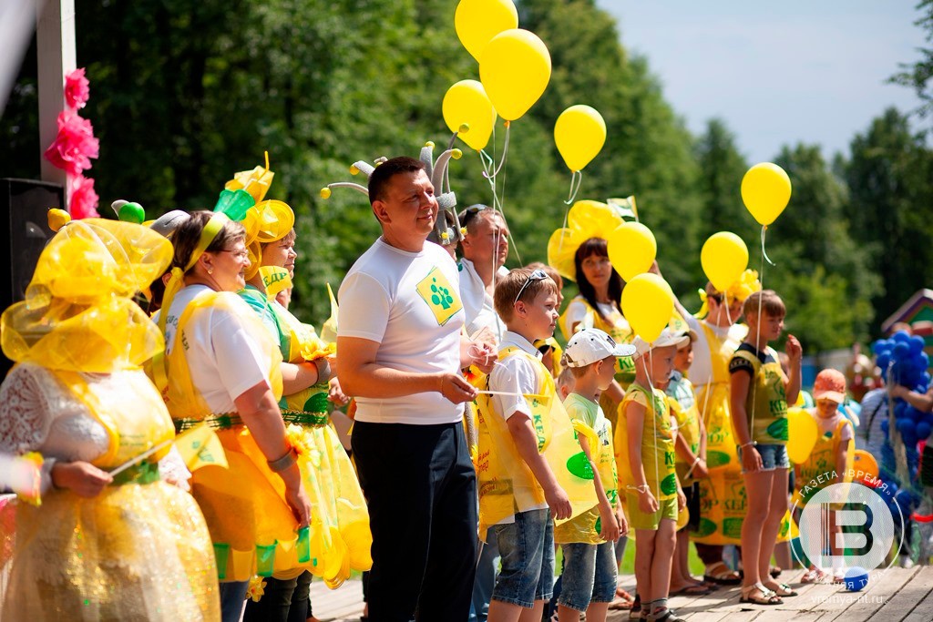 Поселок Ис отметил юбилей