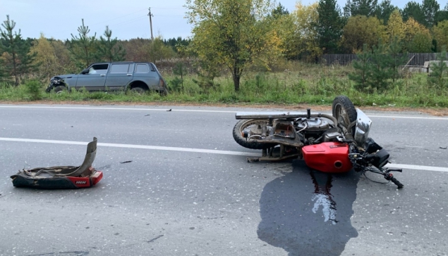 21 сентября 2019 года в 18:05 часов на улице Кирпичная в Нижней Туре произошло дорожно-транспортное происшествие