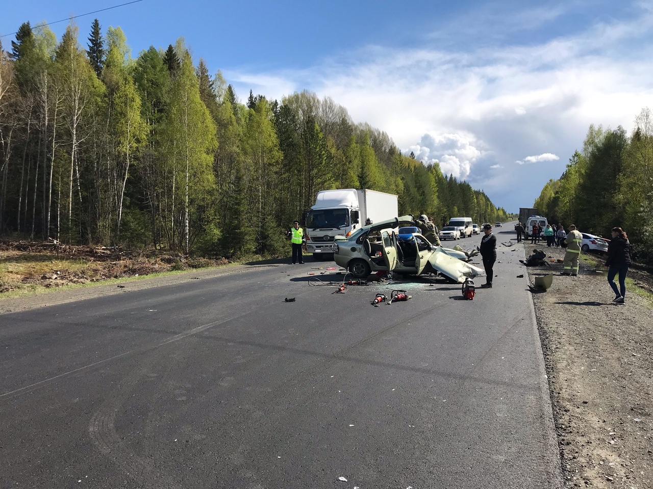 19 мая на Серовском тракте водитель «Лады Калины» уснул за рулем и от полученных травм скончался на месте происшествия