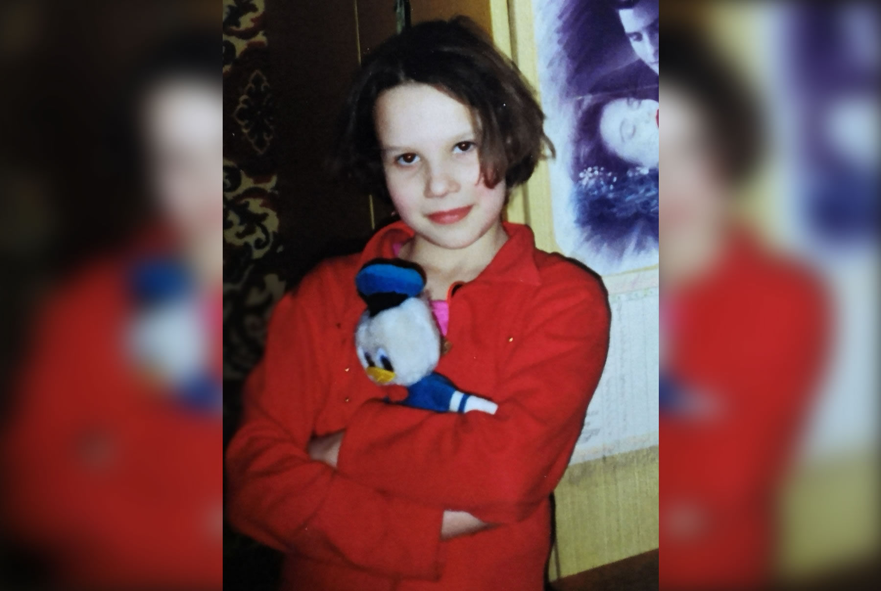 Таня Утина, 11 лет. Январь 2000 года