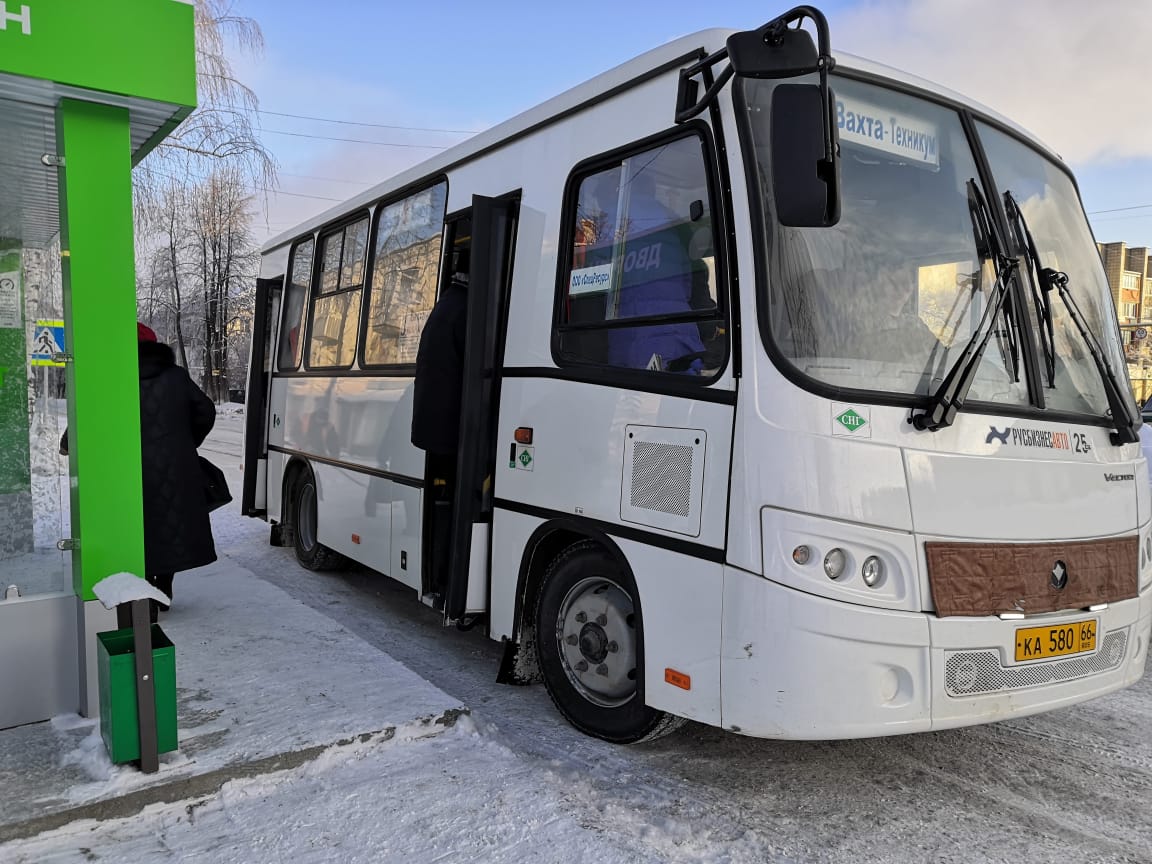 Февральское расписание движения автобусов