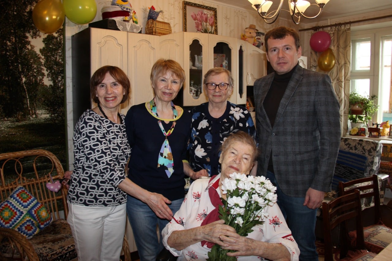 Мария Андреевна Чернильцева встретила 77 годовщину Победы в возрасте 102 года
