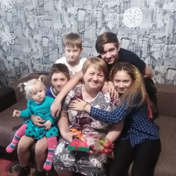 Ольга Васильевна Цуркан – счастливая бабушка 4 внуков и 2 внучек