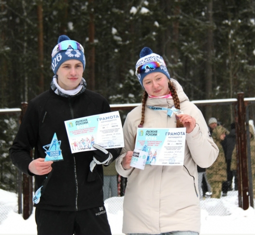 Снег, смех и лыжи