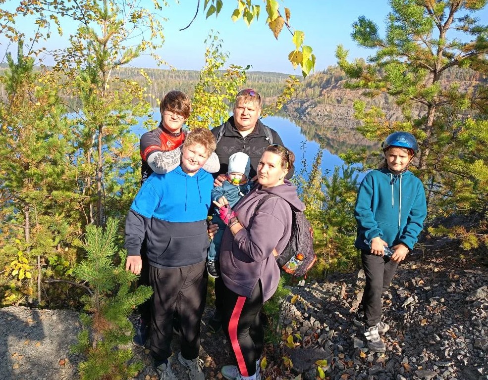 15.09.2024 г., «Тагильская велопрогулка», г. Нижний Тагил. Самому младшему – Мише – здесь годик