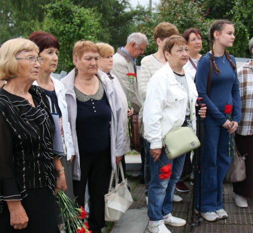 Выразили уважение к павшим