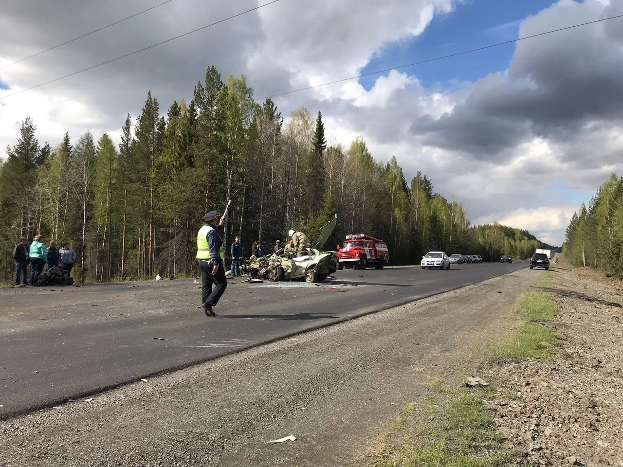 ДТП на 225 км автодороги Екатеринбург-Серов: один погиб, двое  госпитализированы