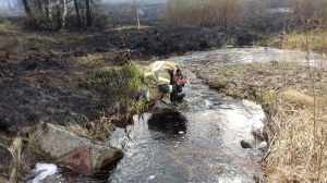 Ночное дежурство оказалось горячим, охладиться и снова на пост