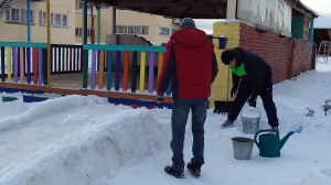Муниципальный смотр зимних участков «Герои любимых сказок», посвященный Году театра в России