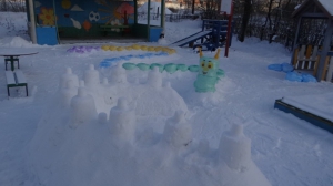 Муниципальный смотр зимних участков «Герои любимых сказок», посвященный Году театра в России