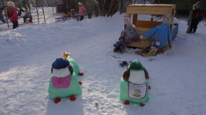 Муниципальный смотр зимних участков «Герои любимых сказок», посвященный Году театра в России