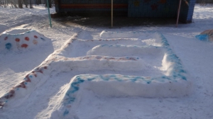 Муниципальный смотр зимних участков «Герои любимых сказок», посвященный Году театра в России