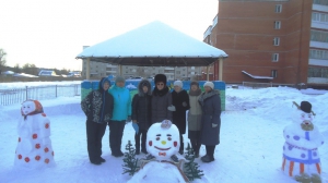 Муниципальный смотр зимних участков «Герои любимых сказок», посвященный Году театра в России