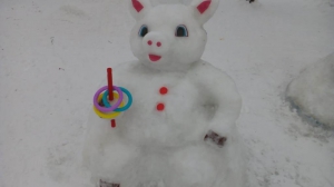 Муниципальный смотр зимних участков «Герои любимых сказок», посвященный Году театра в России