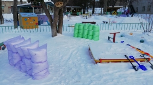 Муниципальный смотр зимних участков «Герои любимых сказок», посвященный Году театра в России