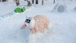 Муниципальный смотр зимних участков «Герои любимых сказок», посвященный Году театра в России