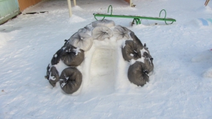 Муниципальный смотр зимних участков «Герои любимых сказок», посвященный Году театра в России