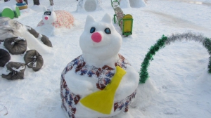 Муниципальный смотр зимних участков «Герои любимых сказок», посвященный Году театра в России