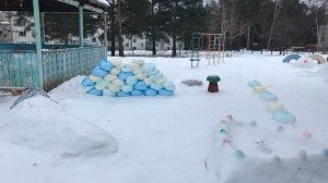 Муниципальный смотр зимних участков «Герои любимых сказок», посвященный Году театра в России