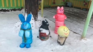 Муниципальный смотр зимних участков «Герои любимых сказок», посвященный Году театра в России