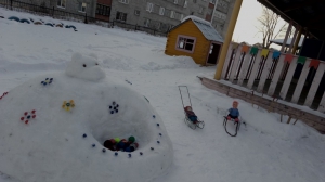 Муниципальный смотр зимних участков «Герои любимых сказок», посвященный Году театра в России