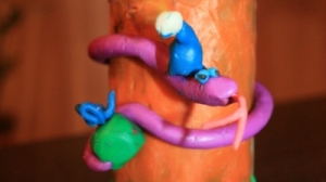 Фиолетовая змея. (авторы - Дарья и Матвей Мелкомуковы)