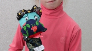 Гламурная змейка. (автор - Дарья Пискунова).