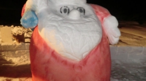 Пузатый Дедушка Мороз. (автор - Сергей Шушарин).