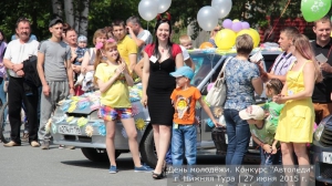 За рулём красавицы