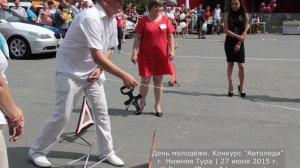 За рулём красавицы