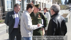 Репетиция парада Дня Победы