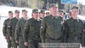 Репетиция парада Дня Победы