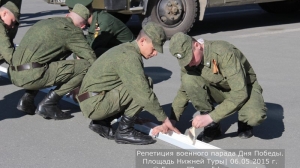 Репетиция парада Дня Победы