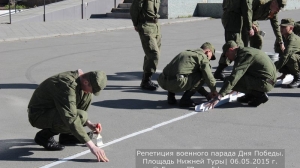 Репетиция парада Дня Победы