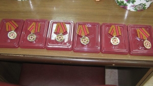 Вручение медалей 70 лет Победы