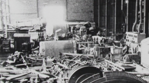 Монтаж турбогенераторов № 1,2,3. 1949 г.