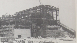 Строительство главного корпуса. 1949 г.