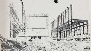 Строительство главного корпуса. 1949 г.