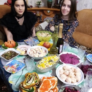 Татьяна Волоскова (слева) с сестрой Валерией Щелконоговой