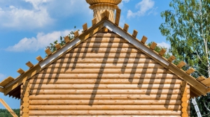 Установка купола на храм в Новой Туре