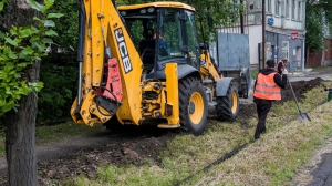 Тротуар с историей