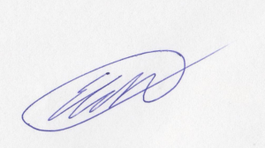 Круг вокруг подписи – интроверсия, закрытость, потребность в личном пространстве