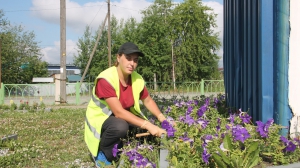 Цветы высажены на улицах 40 лет Октября, Машиностроителей, Новая, Декабристов / Фото Ксении Златопольской