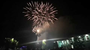 Нижней Туре - 265 лет. Праздничный фейерверк